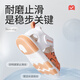 Shepherd's Baby Step Front Shoes 2025 Summer New Original Cartoon Calling Shoes Boys Soft Sole Toddler Baby Shoes Cute Tiger Orange 18 Shoes Length 13.5cm/suitable for foot length 13.2cm
