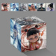 
MPPMCK Nezha 2: Demon Child's No Sea Two Children's Creative Third-level Rubik's Cube Children's Peripheral Unzip Casual Toys, Two Small and Nezha Models, A+C Models, Third-level