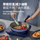 Chuidahuang pot set, wok, non-stick pot, household wok, frying pan, soup milk pot, gas induction cooker, universal (30cm wok + 26cm frying pan) 2-piece set