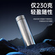 Fenglanqing titanium cup pure titanium thermos cup for men and women high-end business office tea cup portable home car gift box dark night gray 300ml