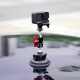 MAXCAM is suitable for DJI Action 4/3 Lingmou 2 sports camera gopro12109 automotive aluminum alloy suction cup PRO glass fixed micro single off-road bracket strap accessories