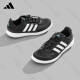 ADIDAS阿迪达斯溯溪鞋男鞋女鞋2025夏季新款网面户外涉水鞋防滑运动鞋 黑/白JH9756 44.5