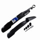 Xianxiang es adecuado para la extracción de lodo original/baldosas de lodo/guardabarros 27.5 Accesorios de impermeabilización de bicicleta de montaña ATX830/777/660 Fenders delanteros de jet (versión mejorada)