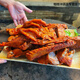 Nanping Wuyi Mountain Specialty Smoked Goose languides Smoked Spicy Alimented Vacuum Embalaje Media extra picante [Besaje a granel 757g]