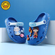 G.DuckKids Petit canard jaune Nezha Chaussures de trou pour enfants Boys Slippers Nouvelles filles d'été Anti-Slip Boys bébé Big Children Outdoor portant Baolan [Nezha] 24