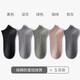 Qianlee Light Luxury Marque Zhuji Coton Men de coton Chaussettes courtes en coton Mentes Été Anti-odorant antibactérien Antibacterial Boat Sweat-Absorbent Anti-Action Foot Black + Gray foncé + vert + Café + Gris de fer 5 Paires 39-44 ODORANT, Absorbant de transpiration / manche]