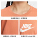 Nike NIKE spring and summer women's short-sleeved T-shirt, pure cotton, sports and casual, slim and slim DX7907-828 orange M