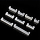 Zejie PH2.0mm pitch female socket straight pin curved pin seat 2/3/4/5/6/7/8/9/10/12/16P connector straight pin 2P (50 pieces)