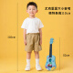 
Qiangu children's guitar beginner toy musical instruments Ukulele children's 3-6-7-12 years old holiday gift imitation wood walnut color