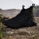 阿迪达斯 （adidas）男鞋秋冬新款FREE HIKER 2.0户外防水透湿透汽运动鞋登山徒步鞋 IH3524/黑色/灰 45