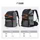 Zhuoer 25L Capacity Camera Bag Shoulder Large Capacity Mirrorless Backpack Waterproof Professional Back Protection System Outdoor Mountaineering Men’s and Women’s SLR Camera Bag Classic Gray Post Order Ceremony丨October Spree Shopping New Flagship