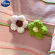 Disney Girls T-shirt pour enfants à manches courtes Summer Summer de taille moyenne Été Nou nouveau coréen T-shirt lâche et à la mode 6636 # Abricot rose Petites fleurs à rayures 160 Hauteur 150-160cm90jin [Jin est égal à 0,5 kg]