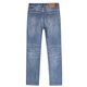
Bosch Fort; BOS B Extended Jeans Men's Loose Straight Pants Retro Washed High Elastic Evergrande Business Leisure Trousers Counter Style Blue Regular 15619 29