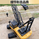 Crane model simulation remote control large alloy crane toy children's electric model engineering truck tower crane boy lifting crane + unloading truck standard one battery and one charger