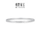 Ming brand jewelry platinum Pt950 platinum crushed ice B version bracelet gift for women to wear BFI0022 platinum bracelet 5.6 diameter about 6.81 grams