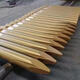 Zhihuishu custom-made excavator crusher hammer drill rod lengthened by 45/53/68 drill rod 75/100/14070 gun head steel needle 140 reinforcement [high wear-resistant heat treatment] 1.5 meters long