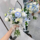 婚礼手捧花新娘手捧结婚出片郁金香领证仿真花拍照道具七夕 三生三世手捧花