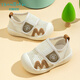 Tombeck summer baby toddler shoes mesh shoes for boys and girls sandals baby sandals mesh soft sole non-slip shoes cherry blossom powder 15#