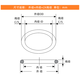 
Wenzhi ethylene propylene rubber O-type sealing ring EPDM12312913614214815116417 Inner diameter 12342*35310 pieces