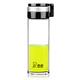 Copa de vidrio de Heenor Vidrete de una sola capa engrosada Copa de té de elevación Anillo de elevación portátil Outdoor Al aire libre Copa de agua Copa de agua Modelo Modelo de tazas de hebilla de hebilla Copa de cubierta 695ml