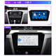 Suitable for Volkswagen CC/Magotan Central Control Large Screen Display Car Navigation Reversing Image All-in-One Machine Device 4G Version 4+64 Navigation + Carplay + Package Installation Official Standard + Recorder + Reverse Rear View