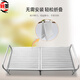 
Rumo (RUMO) Extra Thick 304 Stainless Steel Folding Bed Reinforced Encrypted Seamless Folding Bed Outdoor Home Lunch Bed Single Double Bed [Thickened] 80 Width * 199 Long * 39 Height