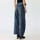 JNBY [Same Model in Shopping Mall] 25 Spring New Product Jeans Women's Loose Working Pants 5P2E12040 993/Denim Dark Blue M