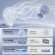 Xiaojin supports Mijia App smart wind control desktop fan clip small portable charging student dormitory bedside office electric fan stroller air circulation fan Mibai | rechargeable and plug-in | super silent | five levels of high wind power, super long battery life, get it when you place an order | 2-year warranty only for replacement, not repair