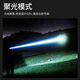 Bulls same night fishing headlight strong light charging super bright head-mounted outdoor ultra-long battery life flashlight mining light without sensing 9900W100 hours USB direct charging
