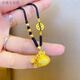 Chuji old phoenix gold gold gold bag 999 pure silver ancient method blessing bag pendant women's coin blessing brand necklace new transfer braided version