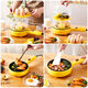 Smart electric frying pan, omelette pan, household egg-making and dumpling artifact, steamed egg cooker, multi-functional cooking pot, non-stick electric pancake pan, breakfast machine, double layer, limited time special offer, non-stick inner pot, can fry eggs/steamed eggs/pancakes, multi-functional