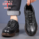 
Red Dragonfly (RED DRAGONFLY) Qiufing brand top layer cowhide leather leather shoes for men spring and autumn new business casual shoes genuine leather breathable lace-up beef tendon bottom Tosuka [9905 black] strong and durable top layer cowhide 38