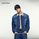 Calvin KleinJeans【明星同款】25春夏新款男女ck刺绣纯棉棒球帽礼物4G5004G UB1-太空黑 均码