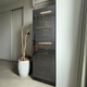 DBERLAN Embraco frequency conversion air-cooled embedded red wine cabinet constant temperature wine cabinet wine cabinet tea beverage refrigerator independent embedded dual-use high configuration level 1 energy efficiency JC318 gray glass-frequency conversion dual temperature 109 bottles