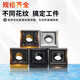 XMSJfepri数控生铁铸铁刀片SNMG120404球墨120408正方形四方外圆刀粒 SNMG120404-KC-LT9215