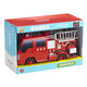 Nanguo Säugling Kinder Drop-resistant Sound Light Fire Lastwagen Spielzeug Geschenk Early Education Child Inertial Toy Car Car
