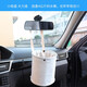 
IZTOSS car reflective auxiliary mirror reversing rearview mirror 360 degree adjustable blind spot universal baby mirror coach mirror 24.5*6.7CM enlarged Mingjing style