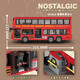 Wuji compatible LEGO Nouveau bloc de construction rétro Hong Kong Bus à double étage