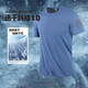 
NASA BASE quick-drying T-shirt sportswear for men and women the same style summer breathable ice silk fitness running large size short sleeve CY 6211# black [women's style] 4XL