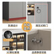 Der Speiseseitenschrank ist in ein einfaches modernes Wohnzimmer mit einer Wand integriert. 2024 Neues Teeschrank leichter Luxusschrank -Lagerschrank kann angepasst werden. Stil 12240*40*220 SF Express Installation