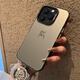 Povorm Suitable for Apple 16 promax mobile phone case new Xiaomi 14 couples 12 niche 11 Supreme Redmi 13 matte xs laser xr anti-fall plus women's iPhone hard case gray black - middle finger YLA829 iPhone 13 Pro
