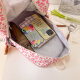 French, German and female schoolbags, high-looking leopard print backpack, chilang9737 black large size