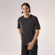 Archaeopteryx (Arc'teryx) Correo directo Cormac Men's Cormac Round Sun Protección Sol Sipada rápida Camiseta de manga larga/manga corta Bájaro negro Black X9719 XL