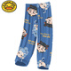 G.Duckkids Kinderpyjama Little Boy Modal Dünner Sommer Junge Big Children Drei-teilige Heimkleidung Nezha 2025 1m-ST-12353 170 14 Größen (130-140) cm