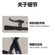 Teenagers Scooter 6-18 years old, middle-aged and old children foldable adult urban scooter pedal two-wheeler without installation Black + gift pack [air cylinder car lock car bell]