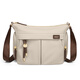 Golf (GOLF) crossbody bag for women 2025 new spring and summer versatile casual large capacity shoulder bag feel Oxford cloth women's bag nut apricot