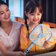 
Kangming Electric Mosquito Swatter Household Powerful Rechargeable Vertical Large Mesh New National Standard Purple Light Mosquito Retrieval Light Mosquito Removal Light Mosquito Swatter Fly Swatter 4000V+12 Purple Lights+Power Digital Display+3893