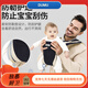 
Cloth bag mother waist stool baby strap front hug multifunction front and rear dual-purpose four-season light and breathable back baby hug artifact universal fashion model [dark blue]