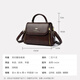 Kangaroo Cara Bag Women's Bag Women's 2025 Autumn and Winter New Middle-aged Women's Bag Mom Bag Crossbody Small Bag Genuine Leather Shoulder Bag Brown (Hand Bag + Card Holder + Gift Box)