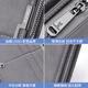 Sangji Playboy Wallet Herren Langer neuer Stil Handtasche Reißverschluss Brieftasche Kartentasche Dad Ehemann Clutch Herren grau Paaz9731-0h